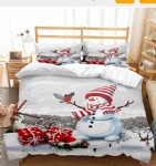 Microfiber Xmas Printed Bed Sets